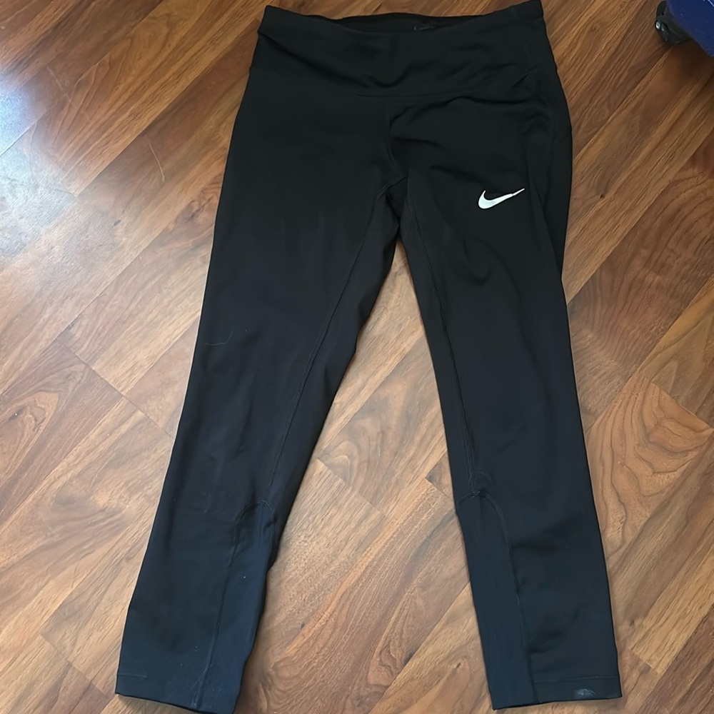 Black Nike running pants